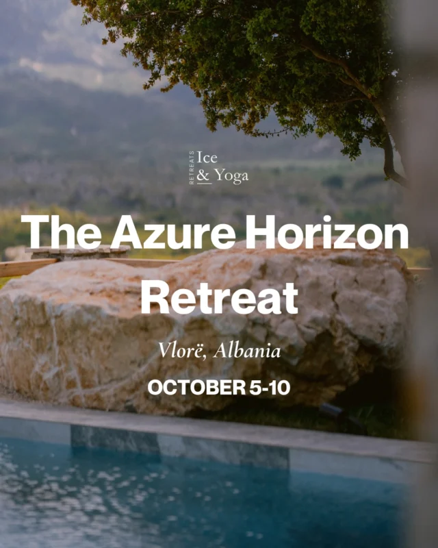 The Azure Horizon Retreat
Albania, 05–10 October 2026A retreat set in a secluded coastal landscape, where mountains rise above the Mediterranean and the views open wide in every direction. Surrounded by nature, with a large garden and outdoor pool, this place creates space to slow down and fully arrive.The days follow a gentle structure. Morning yoga to start the day, time to rest or explore, and afternoon or evening yoga nidra and soundbath sessions to come back into the body. Sauna, outdoor living, and shared meals are part of the rhythm.Cold exposure is included in a soft, accessible way. Instead of fixed ice baths, we work with natural water sources like a refreshing river dip, allowing you to approach it at your own pace.During the week, we explore the surroundings through selected excursions and day trips, discovering places that feel raw, quiet, and less visited.What to expect:
– Daily yoga & movement sessions
– Sauna & outdoor pool
– Cold river dips (beginner friendly)
– Excursions & time in nature
– Nourishing food & small group settingA retreat that combines structure and freedom, practice and rest, all guided by the environment around us.Limited spots available.Booking and more info via link in bio.
