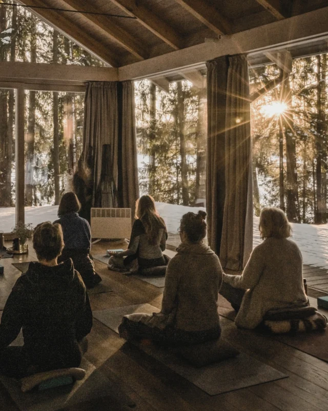 Morning light pouring into the forest yoga space.
A quiet room, slowly waking with breath and movement.
⁠
At our retreat in Lithuania, this was how each day began — not with intensity, but with presence.
Yoga here follows the same principle as the cold:
effort & ease.
⁠
Strength held with softness.
Focus grounded in breath.
⁠
This space — surrounded by trees, touched by snow — holds something special.
We’ll be back.
⁠
Want to join us in the forest next time?
❄️03 - 08 March 2026 (female only)
🧊 10 - 15 March 2026Link in bio.#iceandyoga #lithuania #retreat #yoga #wellnessretreat #nature #lithuanianature #sunriseyoga #wintermagic