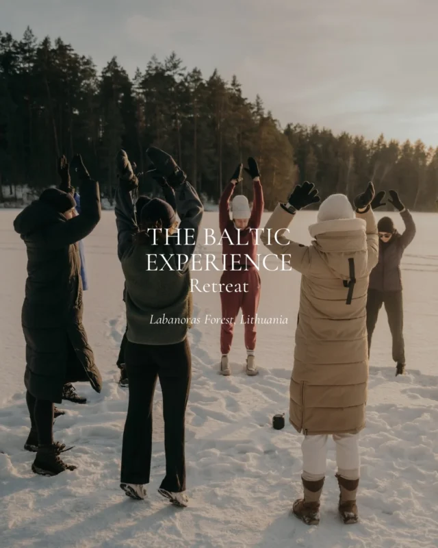 ❄️ Ice and Yoga Retreat March 2026:Immerse yourself in the Lithuanian forest to balance your mind. Purify yourself with a traditional sauna ritual and awaken your senses with ice baths.
Included:
-5x nights accomodation
-Daily yoga & meditation
-Ice bath & breathwork workshop
-Sauna sessions and traditional Lithuanian sauna ritual with a sauna master
-Journaling & vision board session
-Guided forest walk
-Wholesome and thoughtfully prepared cuisine by our Swiss chef 
-Cosy fireside evening, community & deep rest
-Transport from Vilnius city centerJoin us for this enchanting experience coming March 2026, this time with two retreat dates. Sign up via link in our bio.We can’t wait to welcome you,
Nives, Fabienne, Corinne, Greta, Inga🗓️3-8 March 2026 (female only)
10-15 March 2026 (mixed group)
📍Labanoras Forest, Lithuania
🩵10-13 participants