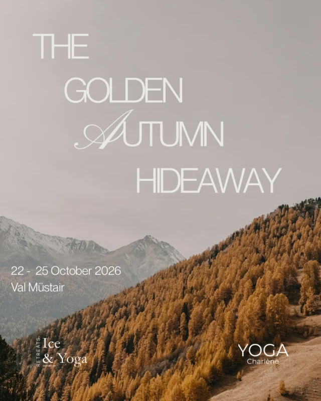 The Golden Autumn Hideaway
Val Müstair 22-25 October 2026When the forests turn golden and the air becomes crisp, the mountains invite us to slow down and enjoy the last rays of sunshine.This retreat takes place in Val Müstair, one of the most untouched valleys in Switzerland, part of the UNESCO Biosphere Reserve. Surrounded by quiet landscapes and wide alpine views, we step out of daily rhythm and into simplicity.Our home, Chasa Chalavaina, is a 770-year-old house full of warmth and character. A place where history, stillness, and thoughtful hospitality create the perfect setting to rest deeply.The days are gently structured with morning meditation and yoga, time to hike through golden forests or simply pause, and evening sessions to unwind. Sauna, nourishing meals rooted in the region, and guided cold plunges in natural water are part of the experience.Cold exposure is approached step by step, supported with breathwork and guidance, accessible for beginners and experienced participants.This retreat is perfect for those who want to reconnect with nature, take a break from daily life, and feel more grounded.Limited spots.
Booking via link in bio and full details on our website.The amazing pictures: @rev_of_ev