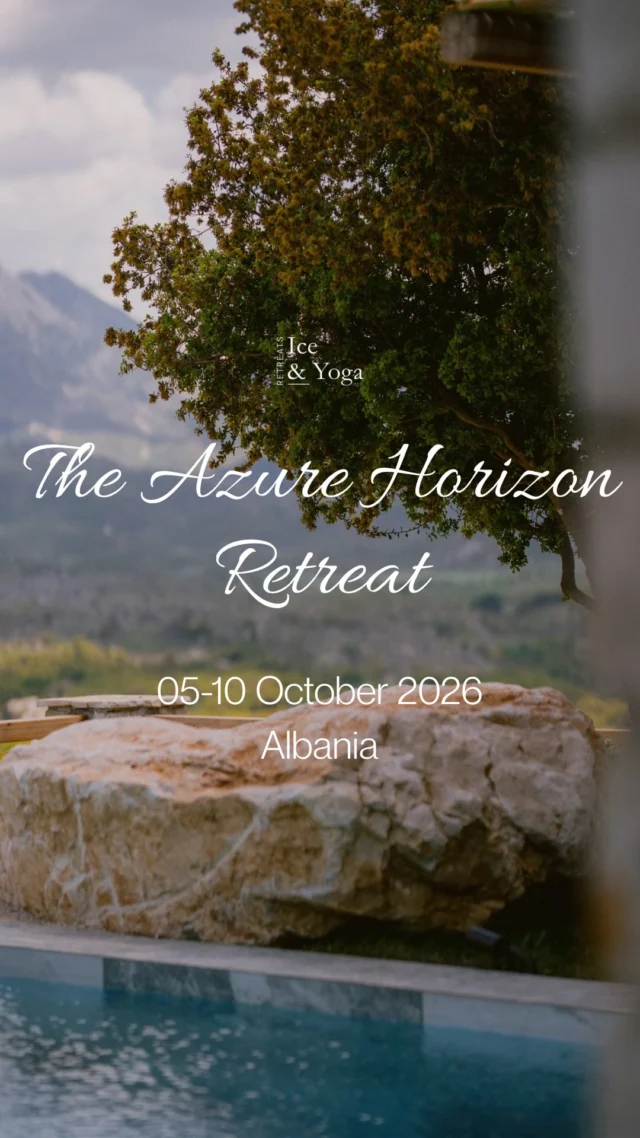 The Azure Horizon Retreat
Albania, 05–10 October 2026A retreat set in a secluded coastal landscape, where mountains rise above the Mediterranean and the views open wide in every direction. Surrounded by nature, with a large garden and outdoor pool, this place creates space to slow down and fully arrive.The days follow a gentle structure. Morning yoga to start the day, time to rest or explore, and afternoon or evening yoga nidra and soundbath sessions to come back into the body. Sauna, outdoor living, and shared meals are part of the rhythm.Cold exposure is included in a soft, accessible way. Instead of fixed ice baths, we work with natural water sources like a refreshing river dip, allowing you to approach it at your own pace.During the week, we explore the surroundings through selected excursions and day trips, discovering places that feel raw, quiet, and less visited.What to expect:
– Daily yoga & movement sessions
– Sauna & outdoor pool
– Cold river dips (beginner friendly)
– Excursions & time in nature
– Nourishing food & small group settingA retreat that combines structure and freedom, practice and rest , all guided by the environment around us.Limited spots available. Female only.Booking and more info via link in bio.